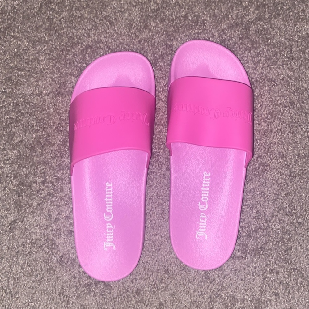 Juicy Couture slide sandals- size 40